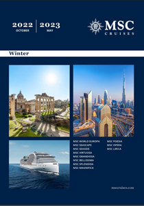 MSCクルーズ 総合パンフレット(Winter brochure 2022-2023)[英語版]