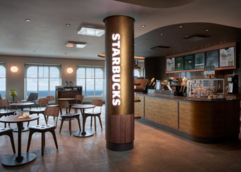 船上スターバックスコーヒー