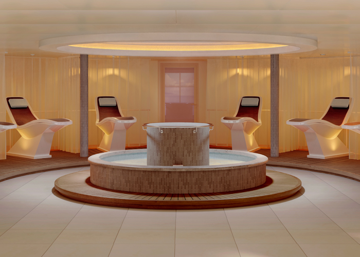 スパ&ウェルネス:サウナ、スチームルーム、温熱ベッドなどを備えたラグジュアリーなスバ。