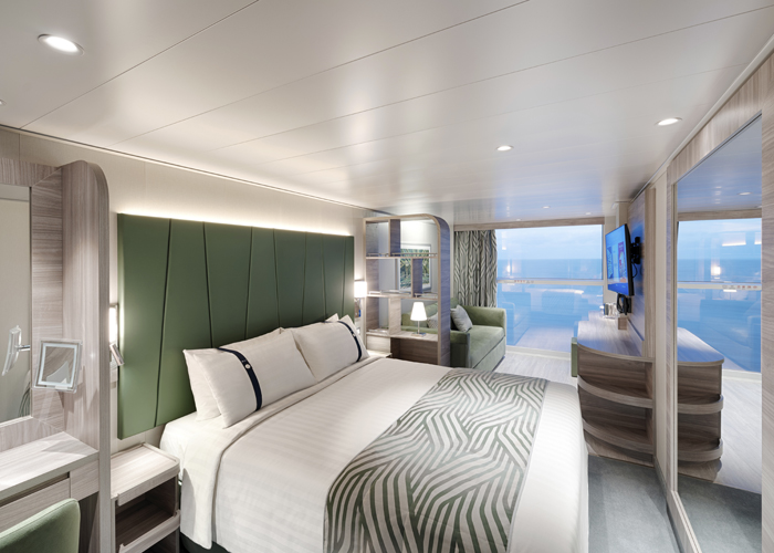 インフィニティ海側バルコニーキャビン