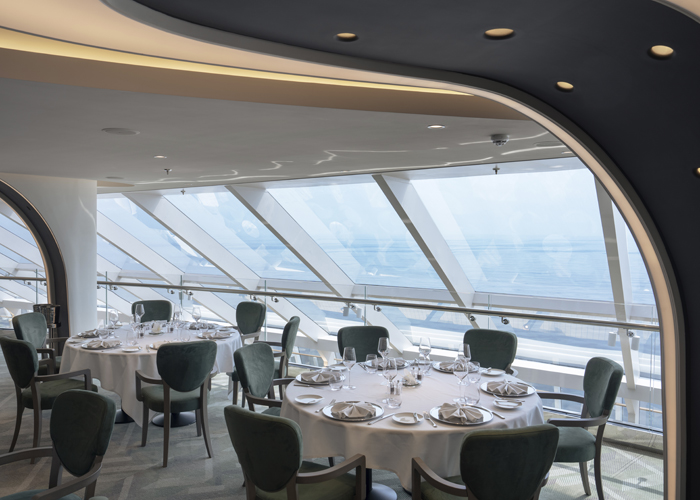 MSCヨットクラブ専用ダイニング